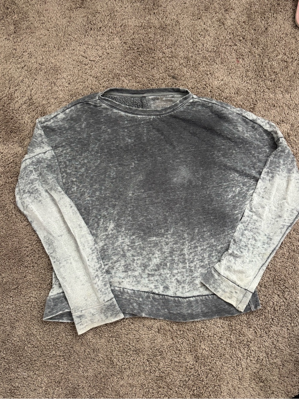 SO Gray Boyfriend Crewneck